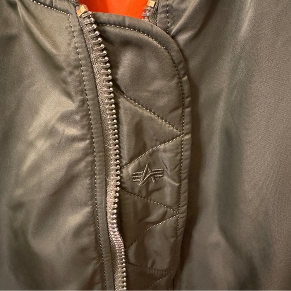 Vintage Alpha Industries Bomber Jacket MA-1 - Small - Picture 4 of 10